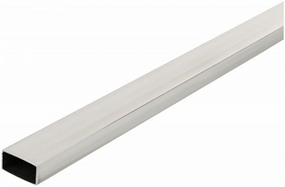 Труба профильная прямоугольная нержавеющая сталь  AISI 201 20x40x1.5x3000мм